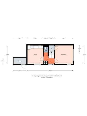 Floorplan - Kerkstraat 6, 3751 AR Bunschoten-Spakenburg